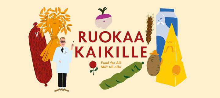 Ruokaa kaikille -näyttely avautuu Tiedemuseo Liekissä 17.5.2024.