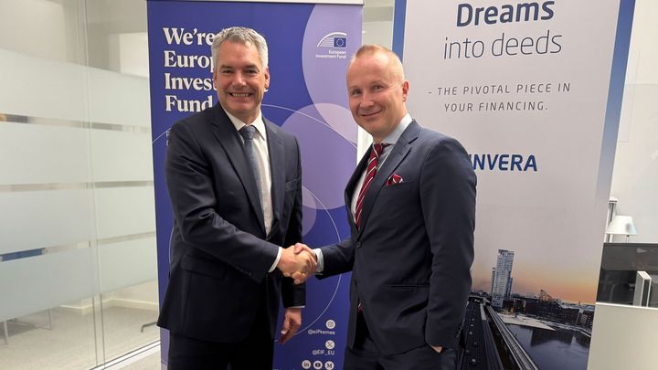 Finnveran ja Euroopan investointipankin tapaaminen.