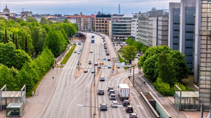 Porkkalankatu Ruoholahdessa Helsingissä.