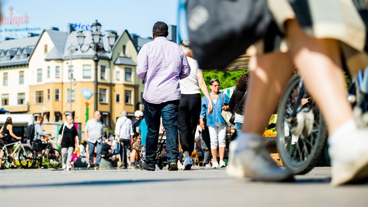 Torinäkymä Turusta kesällä.