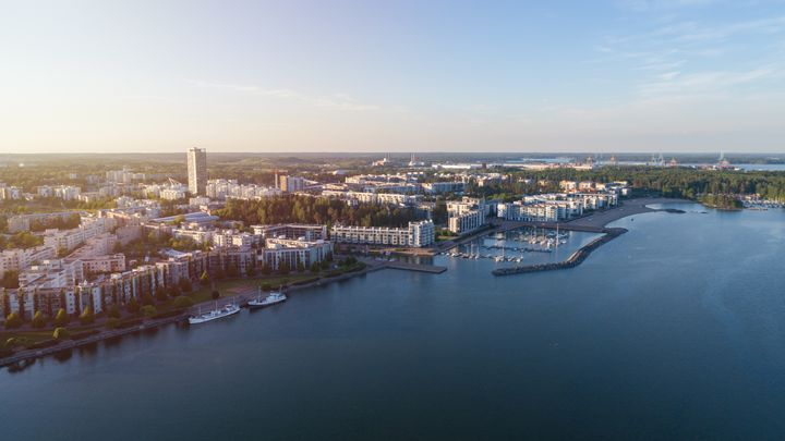 Vuosaaren alue Helsingissä.