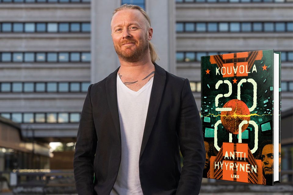 Antti Hyyrysen Kouvola 2000 -romaani sukeltaa digitaalisen vallan ja salaisuuksien maailmaan