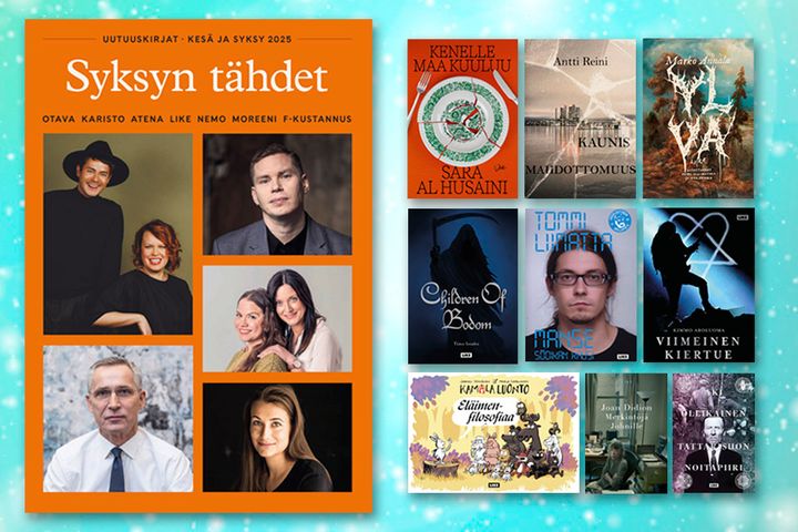 Like Kustannuksen kesän ja syksyn katalogi 2025.