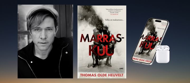 Thomas Olde Heuveltin kauhuromaani Marraskuu ilmestyi suomeksi