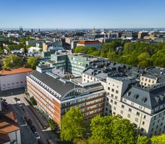 Siltavuorenpenger 10:n kiinteistö Helsingin Kruununhaassa.