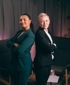 Tulevaisuuden menestyjät arvostavat työntekijöitä, mahdollistavat vahvuuksilla työskentelyn ja rakentavat kulttuurin, joka houkuttelee osaajia, uskovat Annareetta Vaara (oik.) ja Susani Mahadura.