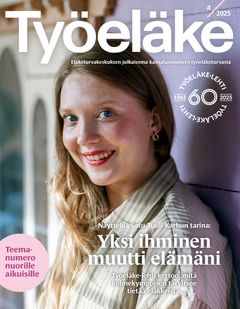 Kansi, Työeläke-lehden joulukuun numero