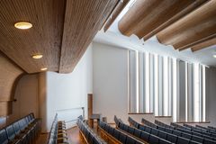 Wolfsburg kulturcentrum (1958-62), Tyskland.