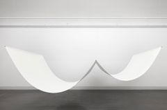 Emilia Tanner: Fractals, 2023. Hand-perforated paper, käsin rei'itetty paperi, 300 cm x 800 cm.