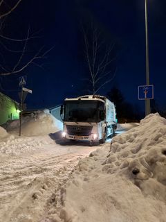 Joulun pyhät eivät vaikuta juurikaan jäteastioiden tyhjennysaikatauluihin. Kuva: HSY/Tiina Hakala