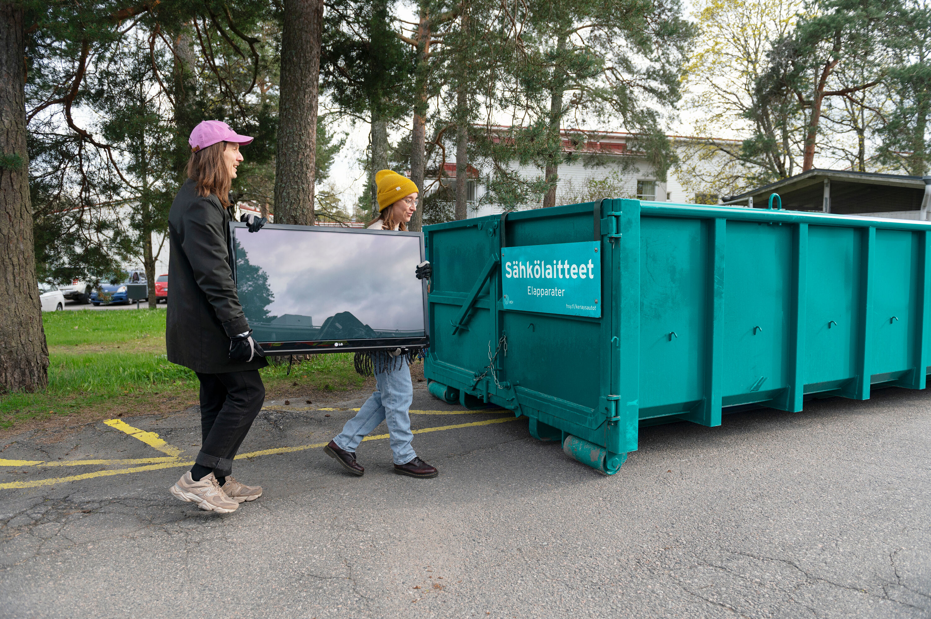 Sortti-keräysautojen käyttäjämäärät kasvoivat pääkaupunkiseudulla