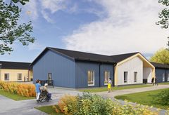 Havainnekuva Seinäjoen Attendo-kodista.