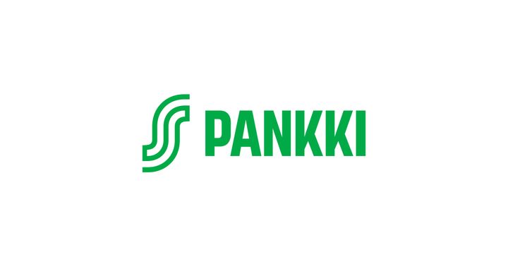 S-Pankin kirkkaan vihreä logo valkoisella taustalla