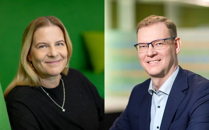 Tanja Wennonen-Kärnä och Janne Ronkanen