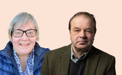 Tutkimusprofessori Annika Kangas ja tutkimusprofessori Ilkka Leinonen.