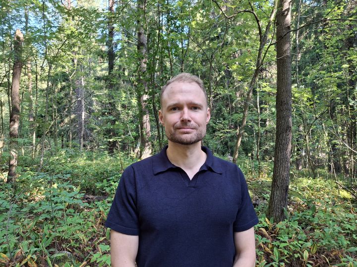 Metsäkeskuksen Pekka Pennanen.