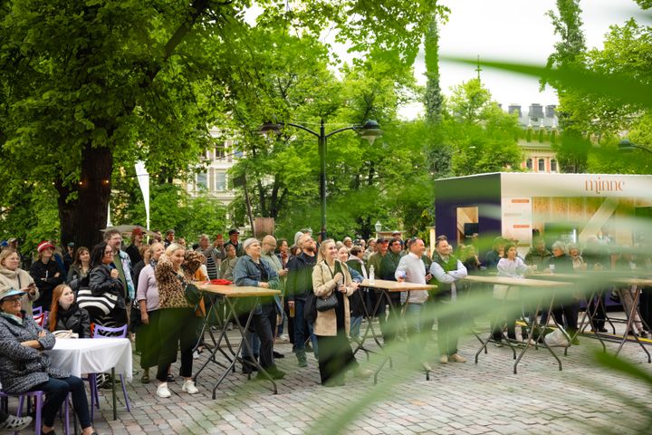 Ensimmäistä Espan kesäiltaa vietettiin Helsinki-päivänä 12.6.2025.