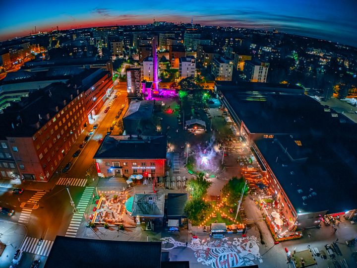 Audiovisuaalisen taiteen festivaali Reflektor järjestettiin Teurastamolla edellisen kerran syksyllä 2024.