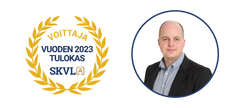SKVL Vuoden Tulokas 2023 Mikko Laurila.