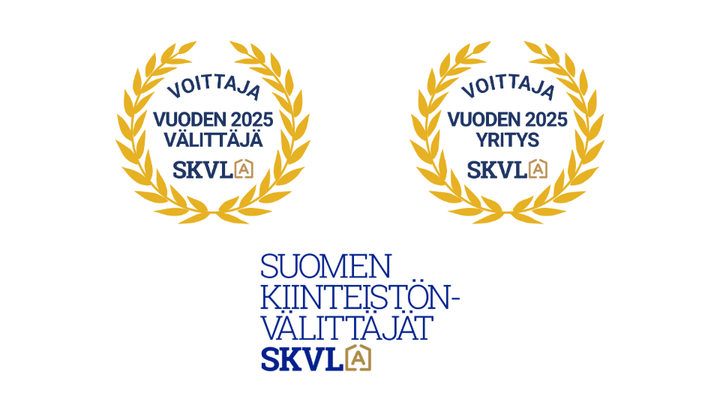 SKVL Vuoden Parhaat 2025 voittajien logot.
