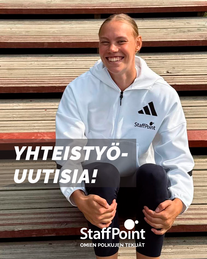 StaffPoint yhteistyöhön Saga Vannisen kanssa