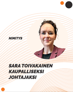StaffPoint-konserni vahvistaa johtoryhmäänsä - uudeksi kaupalliseksi johtajaksi Sara Toivakainen