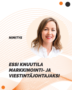 Essi Knuutila StaffPointin uusi markkinointi- ja viestintäjohtaja