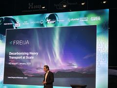 Freija esittelee e-metaanihankkeen etenemistä Hydrogen Expo & Summit -tapahtumassa.