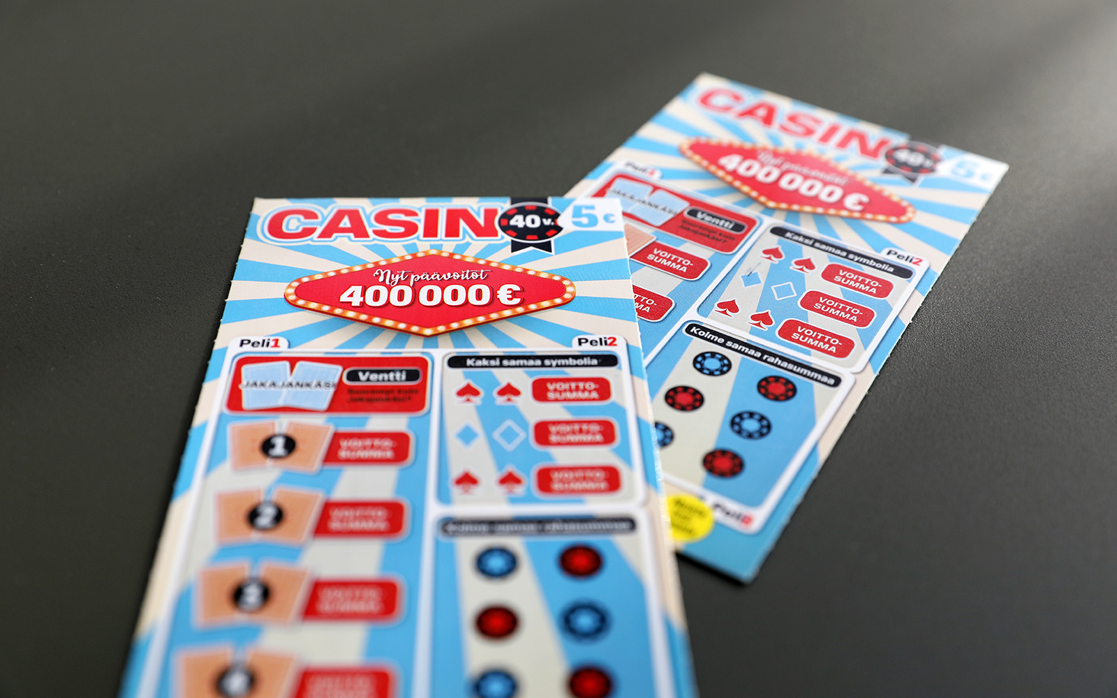 Casino-arvasta 400 000 euron voitto Kouvolassa