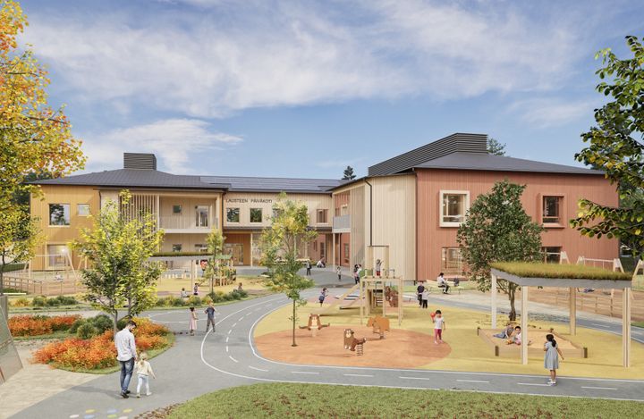 Lausteen päiväkoti. Kuva: Arco architecture company