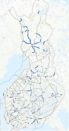 Kuva on ote Väyläviraston Maanteiden nopeusrajoitusohjeen päivityksen alueellisesta esittelymateriaalista.