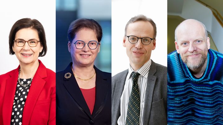 Anita Lehikoinen, Taina Pihlajaniemi, Sami Pihlström ja Janne Saarikivi.