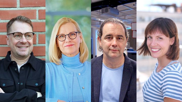 Mikko Alasaarela, Sanna Järvellä, Steven LaValle ja Katri Saarikivi.