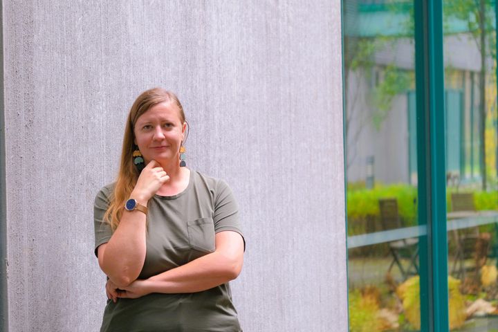 Väitöskirjatutkija Anna Teern Oulun yliopistosta.