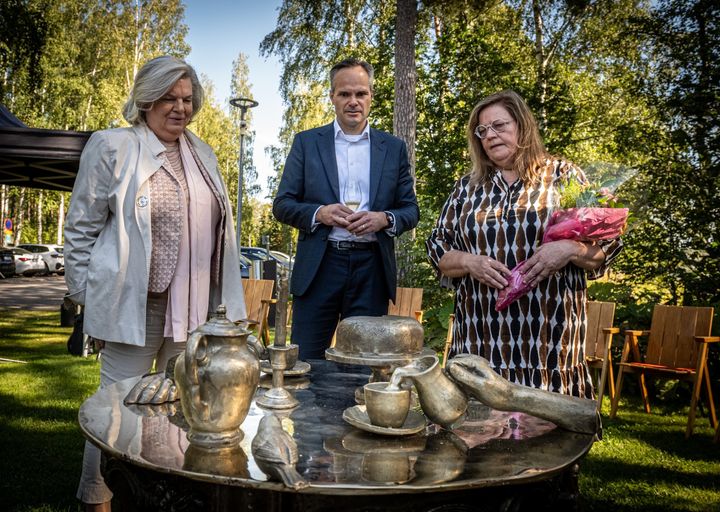 Gunvor Kronman, Kai Mykkänen ja Anne Meskanen-Barman