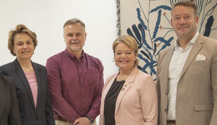 Anneli Jäätteenmäki, Martin Hårdstedt. Lotta Finstorp och Stefan Wallin fortsätter i styrelsen.