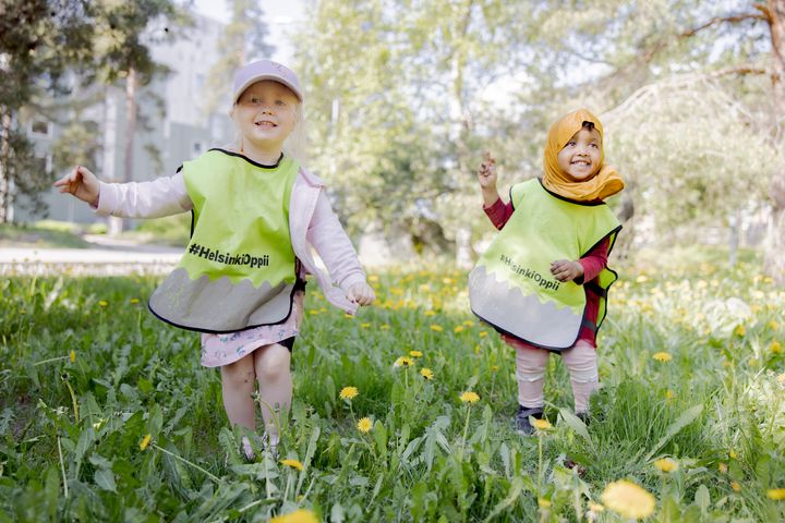 Children outdoors