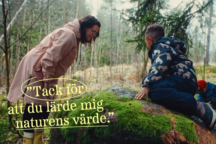 Lärare inom småbarnspedagogik och barn i naturen