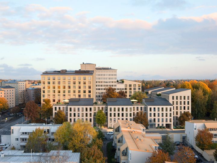 Virtual photo of the proposal Kumpulan Haikaranpesä.