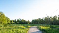 Nykytilanne: Näkymä Pirttipolunpuistosta. Kuva: Oladesign