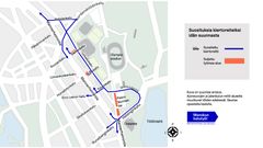 Suosituksia kiertoreiteiksi autolla idän suunnasta.