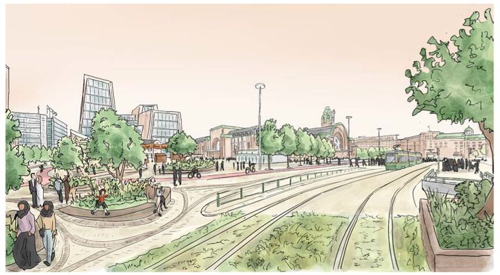 Illustrative image of "Moving around" proposal.