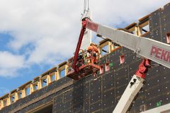 Nostotyö Jätkäsaaressa