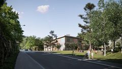 Illustration of the new daycare centre.