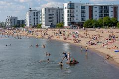 Aurinkolahden uimaranta.