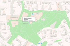 Karta över Stagparken.