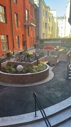 Hämeentie 26 sisäpiha