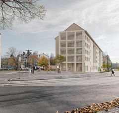 Rakennuksessa on viisi kerrosta, ja sen pääasiallinen julkisivumateriaali on vaalea tiili. Rakennukset on suunnitellut Arkkitehtitoimisto Sarlin + Sopanen Oy.