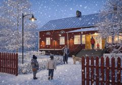 Lännentilan suunnitelmassa Haltialan kotieläintila pysyy nykyisen kaltaisena. Haltialan pihapiirin uusi kahvilarakennus sijoittuu Vanhan Pehtoorin -talon eteläpuolelle.