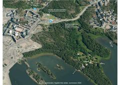 Flygbild från år 2024.